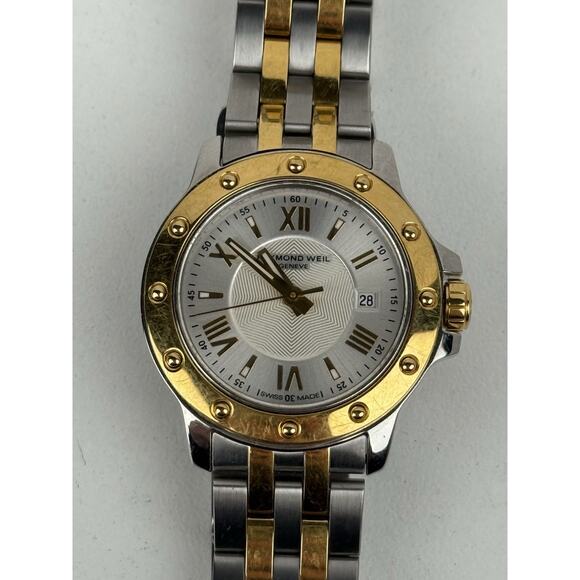 Raymond Weil Tango Steel And Gold Tone Quartz Ladies Watch 5399